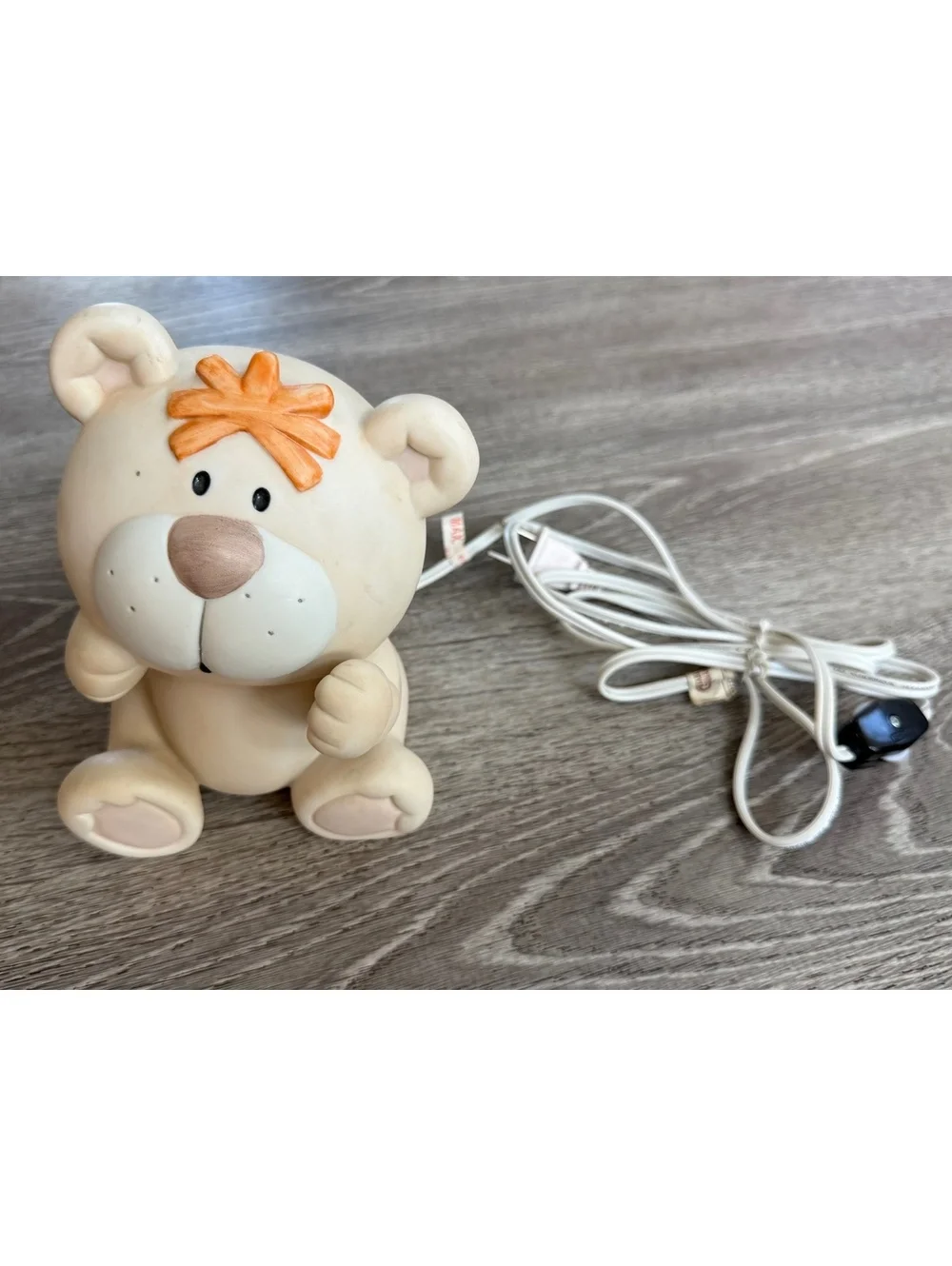 Vintage Bumpkins Baby Bear Ceramic Night Light Lamp